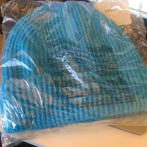 Blue beanie